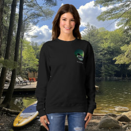 Sudadera Familia de somormujos en el lago Butterfield