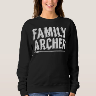 Sudadera Familia de tiro al arco Bowman Bow Arrow Archery G