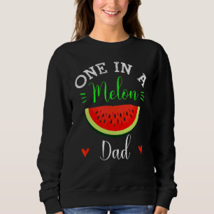 Sudadera Familia De Verano De La sandía De Uno En Melón