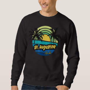 Sudadera Familia de Verano St Augustine Florida Island Vaca
