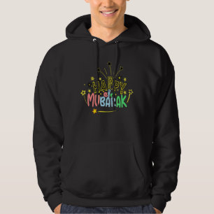 Sudadera Familia feliz Eid Mubarak Kareem Eid musulmán