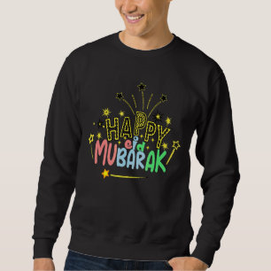 Sudadera Familia feliz Eid Mubarak Kareem Eid musulmán