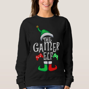 Sudadera Familia Gamer ELF Navidades coincidentes con Xmas 