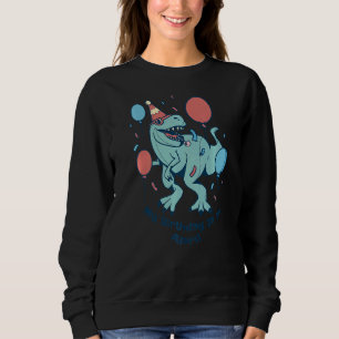Sudadera Familia Hermanos Dinosaurios Cumpleaños April Brot