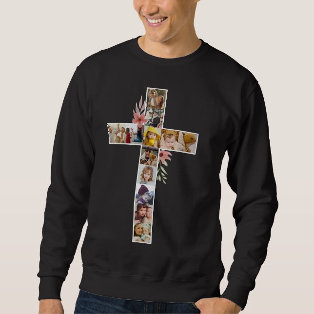 Sudadera Familia Jesús Cruz Iglesia Cristiana (Anverso)
