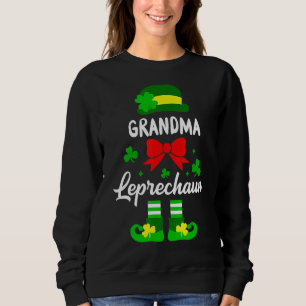 Sudadera Familia Leprechaun de la Abuela Coincidente St Pat
