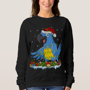 Sudadera Familia Macaw Lover coincidiendo con Santa Hat Mac