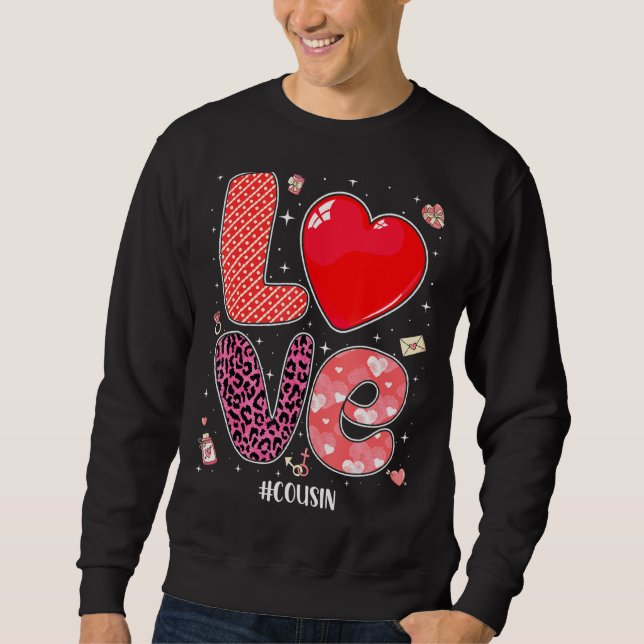 Sudadera Familia Matanza Amor Primo Corazón Pareja Valentin (Anverso)