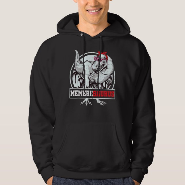 Sudadera Familia Memere Saurus Rex Dinosaur Memere Saurus (Anverso)