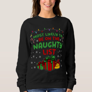 Sudadera Familia Navidades navideños Pajama lo más probable