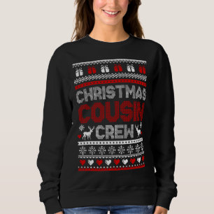 Sudadera Familia Navidades Pajamas Cousin Crew