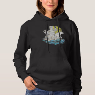 Sudadera Familia Oso Polar Animal Ártico Cortar Oso Polar
