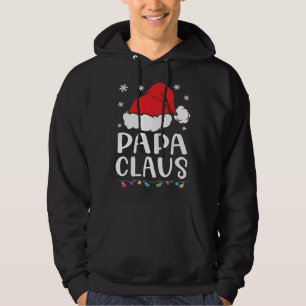 Sudadera Familia Papa Claus coincide con papá Claus Pajama