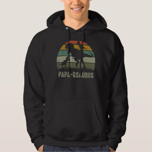 Sudadera Familia Papa G Dinosaur T Rex Papa Gsaurus 2 Niños