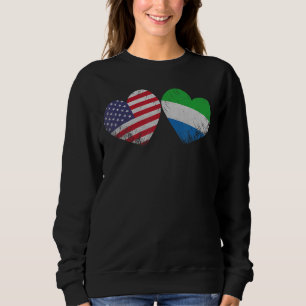 Sudadera Familia Patriótica de la Bandera Norteamericana de