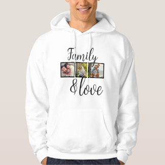 Sudadera Familia personalizada y Collage de fotos de amor