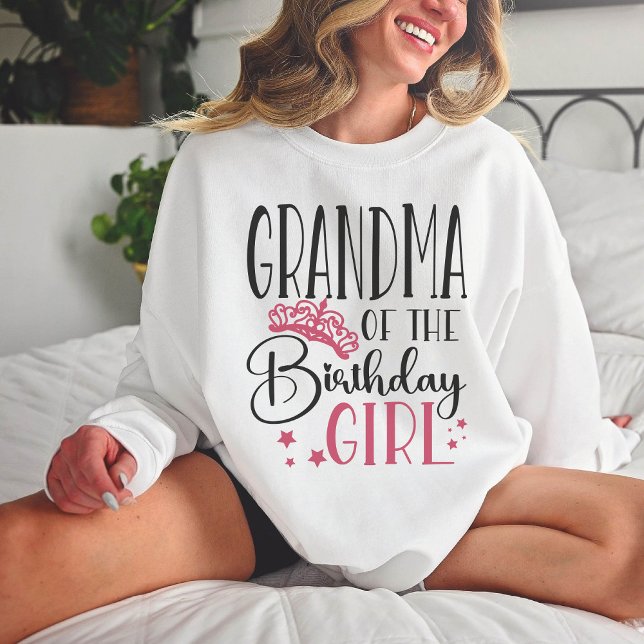 Sudadera Familia Personalizado de la abuela del Chica de cu (Subido por el creador)