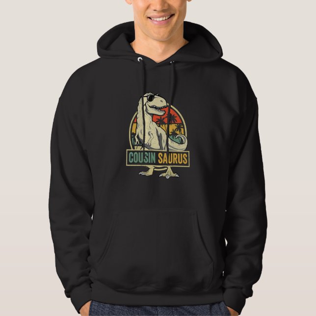 Sudadera Familia Primo de Dinosaurio Rex Saurus (Anverso)