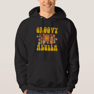 Sudadera Familia Retro Groovy Abuela Mateo Primer Cumpleaño