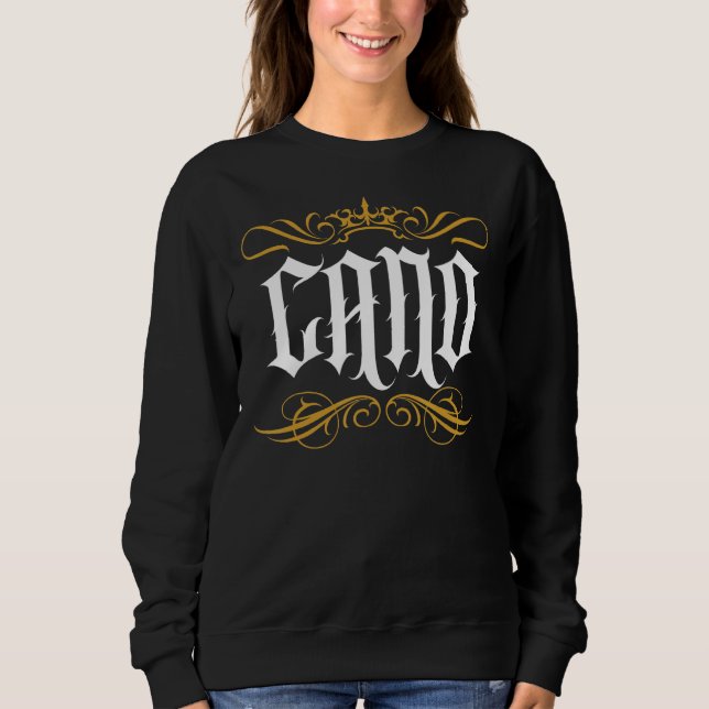 Sudadera Familia tagalo de Filipinas Cano Filipino (Anverso)