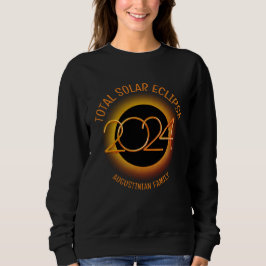 Sudadera Familia TOTAL DE ECLIPSE SOLAR 2024 personalizada