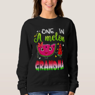 Sudadera Familia Uno En Un Partido De Cumpleaños De Melón G