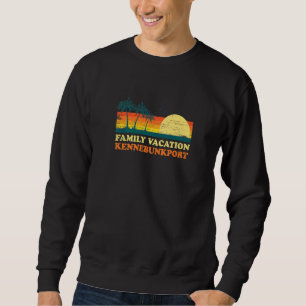 Sudadera Familia Vacaciones Kennebunkport American Maine Us