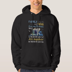 Sudadera Familia Y Amigos Cruzando Socios Por La Vida