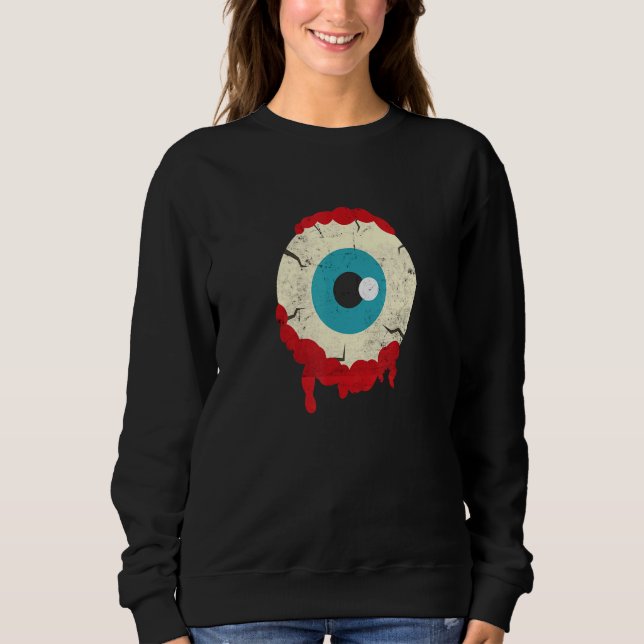 Sudadera Familia Zombie Eyeball Halloween Party Scary Zombi (Anverso)