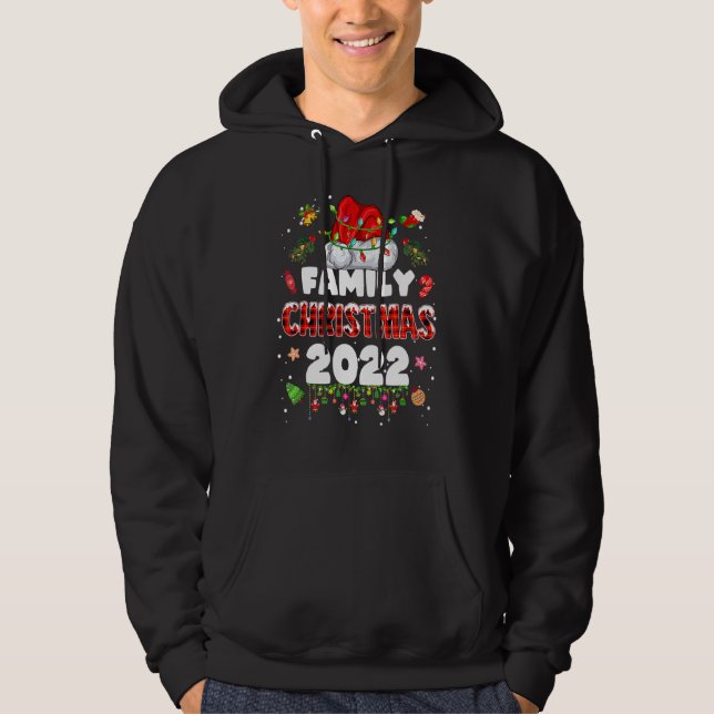 Sudadera Family Christmas 2022 Matching  Squad Santa  Xmas (Anverso)