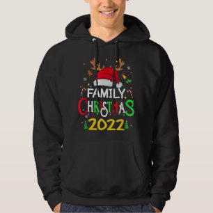 Sudadera Family Christmas 2022 Squad Santa Matching Reindee
