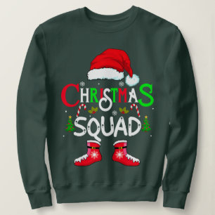 Sudadera family christmas squad santa 2022 team Xmas tree P
