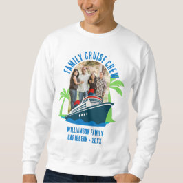 Sudadera FAMILY CRUISE CREW Photo Destination Vacation