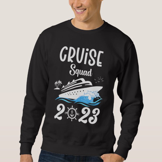 Sudadera Family Cruise Squad 2023 Family Matching Group Squ (Anverso)