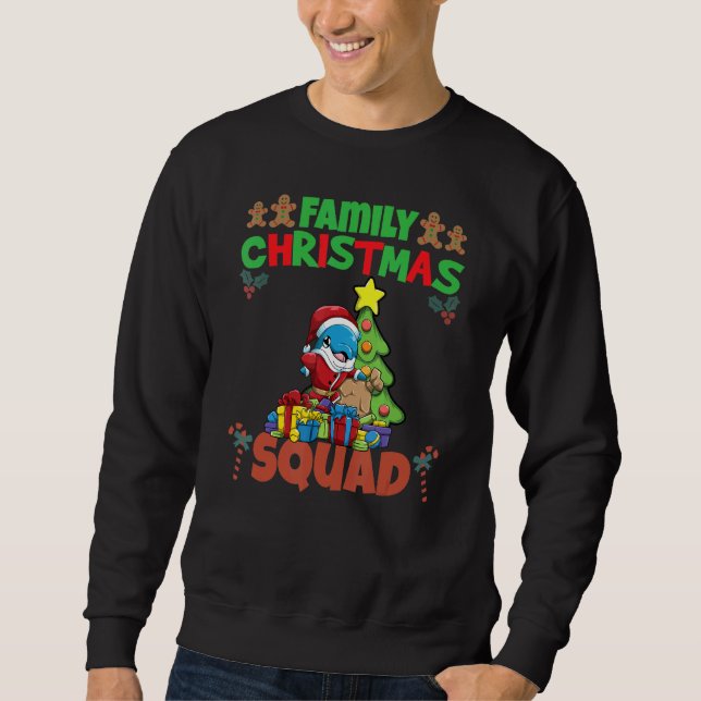 Sudadera Family Matching Christmas Squad X-Mas Holidays_3 (Anverso)
