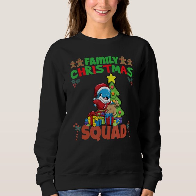 Sudadera Family Matching Christmas Squad X-Mas Holidays_3 (Anverso)