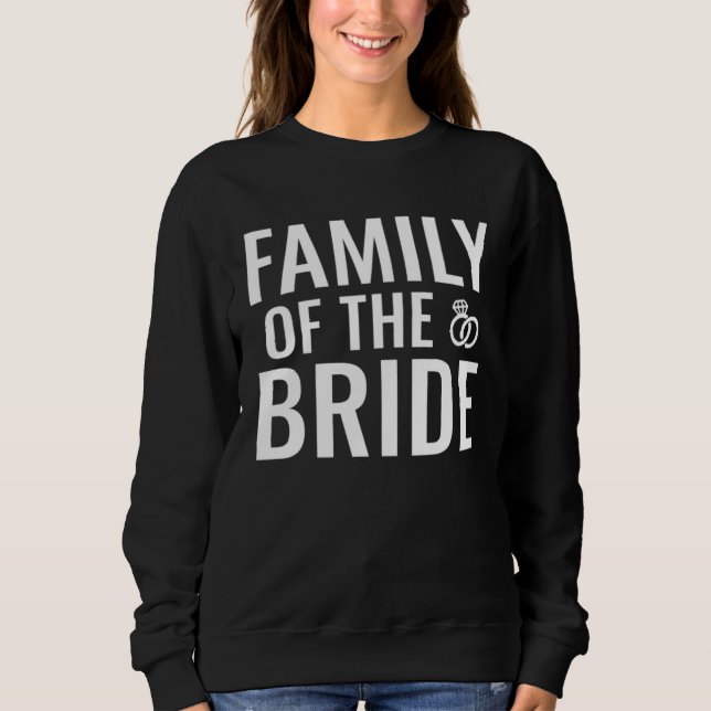 Sudadera Family Of The Bride (Anverso)