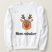Family Reindeer Matching Mugs