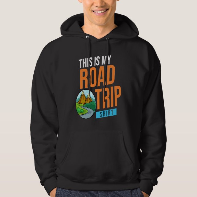 Sudadera Family Road Trip Vacation Planner Usa (Anverso)
