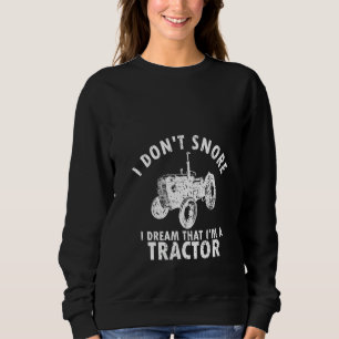 Sudadera Famosa Del Tractor Retro Para El Ganadero Chi