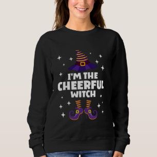 Sudadera Famosa y alegre familia de brujas coincidiendo con