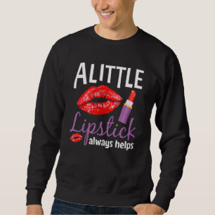 Sudadera Famosas mujeres con lápiz labial Chicas arte de ma