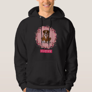 Sudadera Famoso Boxer Dog Mom Sakura Cherry Blossom