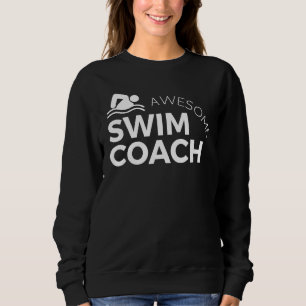 Sudadera Famoso Entrenador De Natación En Natación