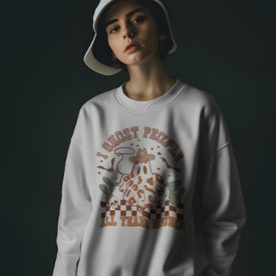 Sudadera Famoso fantasma de Halloween para la chica del paí