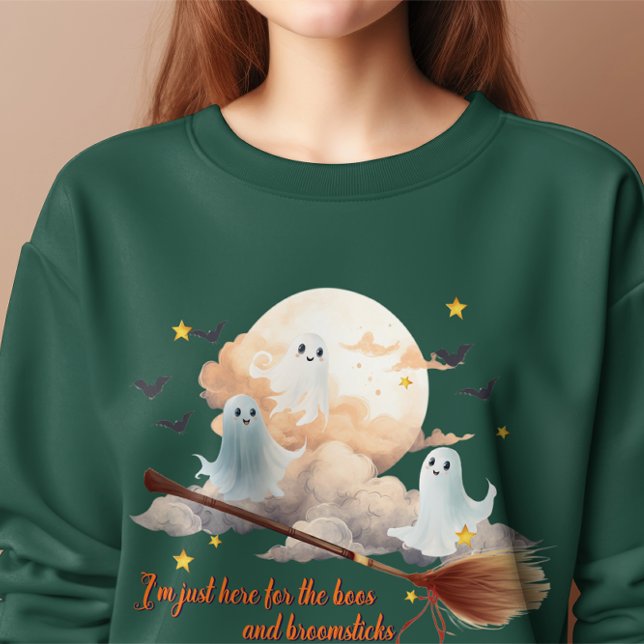Sudadera Famoso Fantasma Halloween Tee, Cute Boo Halloween (Subido por el creador)