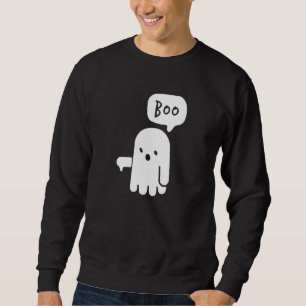 Sudadera Famoso fantasma no le gusta el tímido fantasma Boo