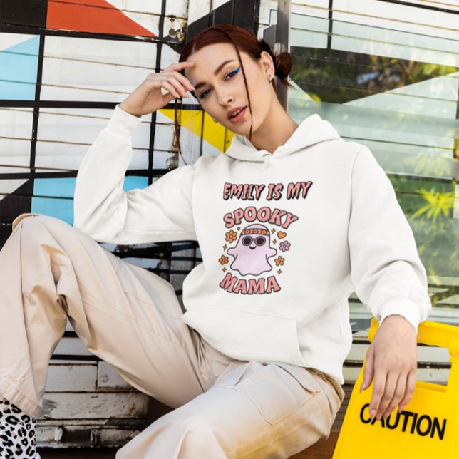 Sudadera Famoso Halloween de Mama Pastel Retro Ghost (Subido por el creador)