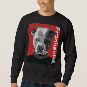 Sudadera Famoso Halloween Frankenpit Pitbull Para Mujeres O