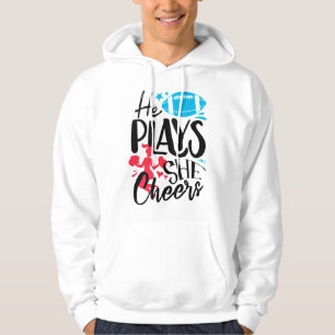 Sudadera Famoso hijo de fútbol femenino anima a hija Ch